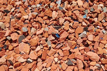 お庭用・ガーデニング用の瓦チップルーフチップ配達販売