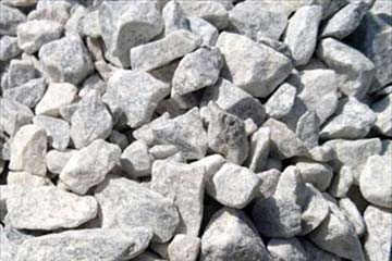 石灰石 白砂利：20㎜～5㎜